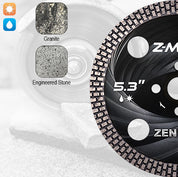Lâmina de diamante ZENESIS™ Z-Max Turbo