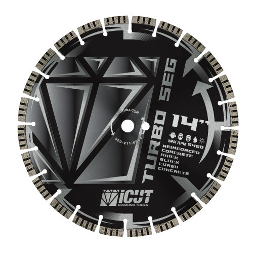 iCut™ General Purpose Turbo Segmented Diamond Blade