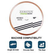 ZENESIS™ NANO Diamond Blade Machine Compatibility