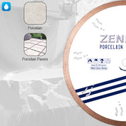 ZENESIS™ Procelain Tile Diamond Blade Applications