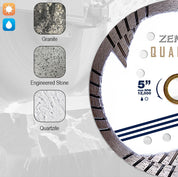ZENESIS™ Small Quartzite Diamond Blade Applications