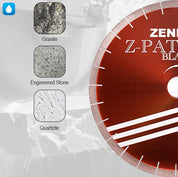 ZENESIS™ Z-Pattern Diamond Blade Applications