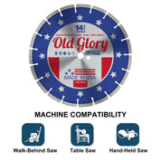 iCut™ Old Glory Diamond Blade Machine Compatibility