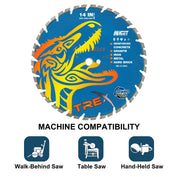 iCut™ T-Rex Diamond Blade Machine Compatibility