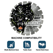 iCut™ Wolf Diamond Blade Machine Compatibility